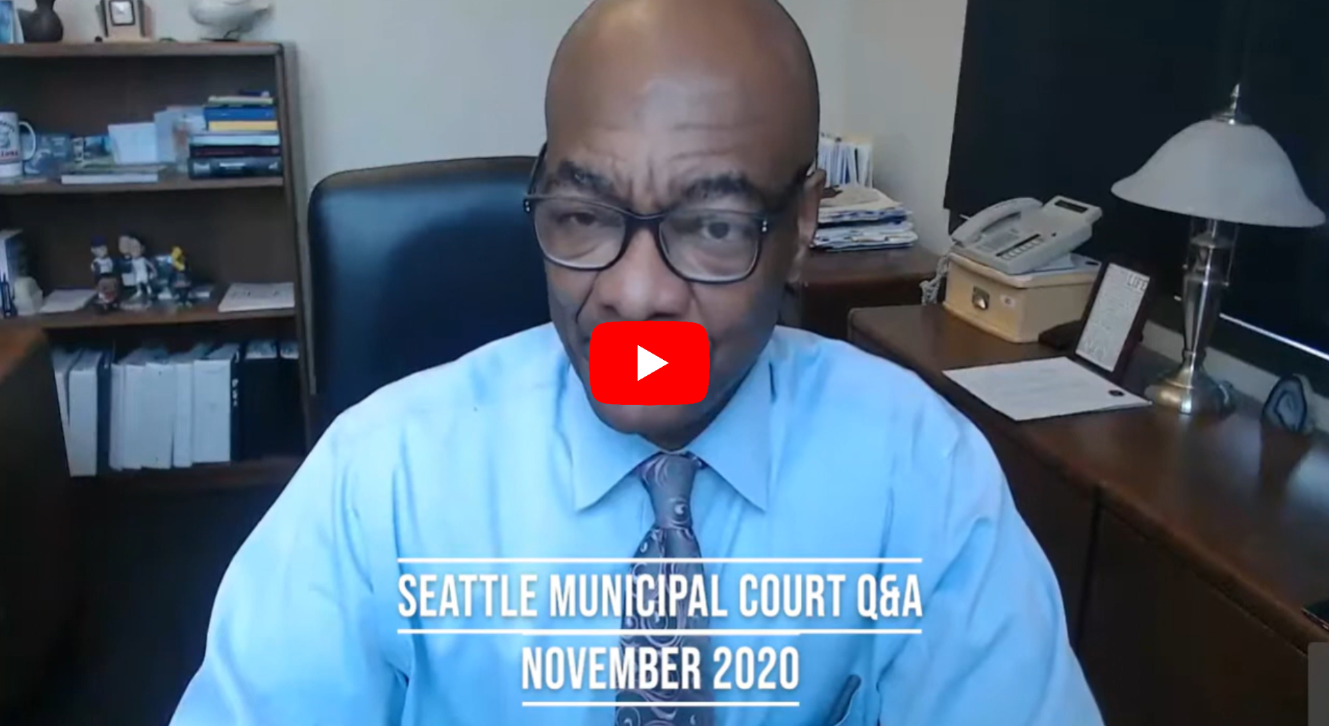 Youtube Video with Judge Gregory