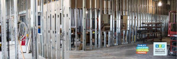 Preschool facility under construction