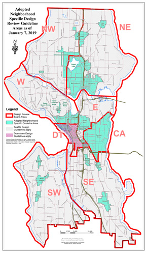 Design Review boards map May 2018