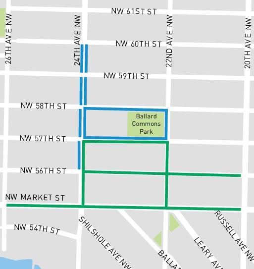 Ballard Commons Planned Curbspace Changes 2023
