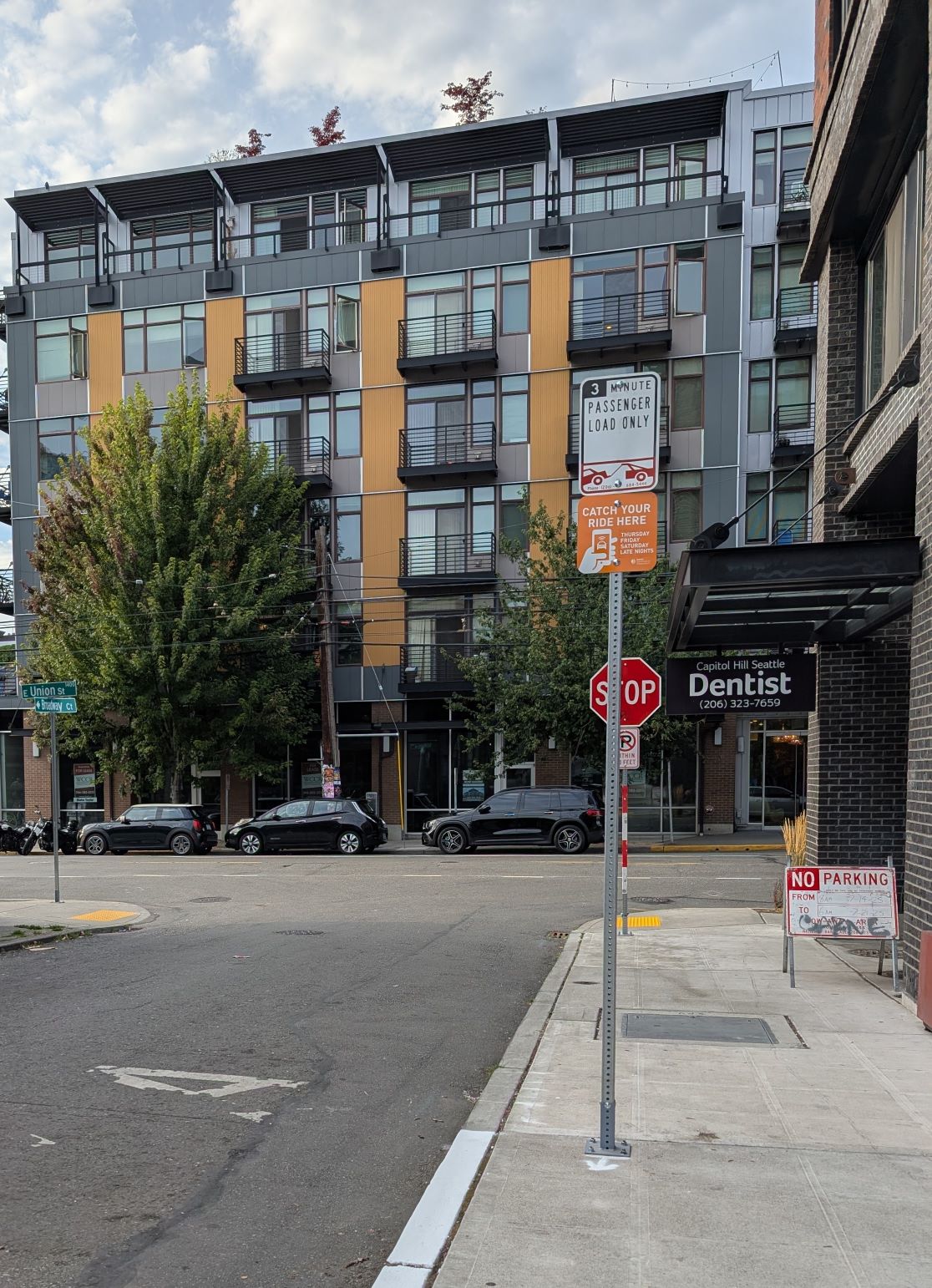 Catch Your Ride photo of signs on street