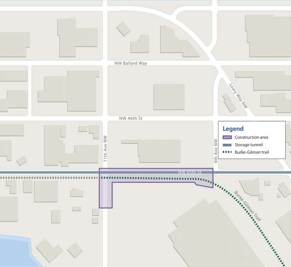 East Ballard project area.