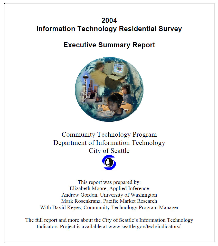 2004 Survey Cover