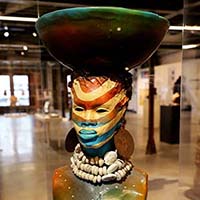 "Abayomi...brings great joy," African Nouveau, Woodrow Nash