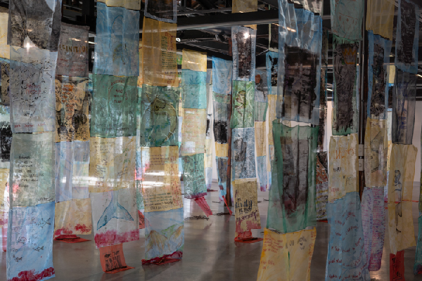 "The 1 Million - Multiple Species Eradication" displayed at ARTS at King Street Station