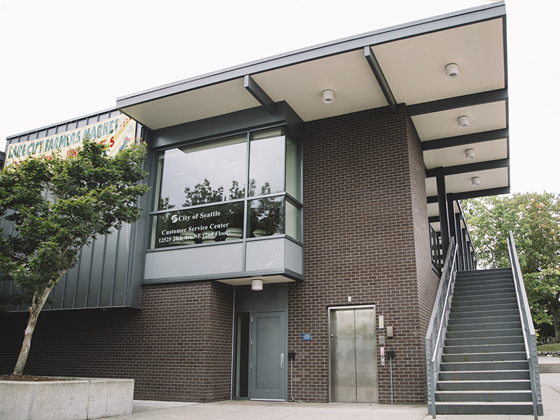 Entrance to the Lake City Customer Service Center