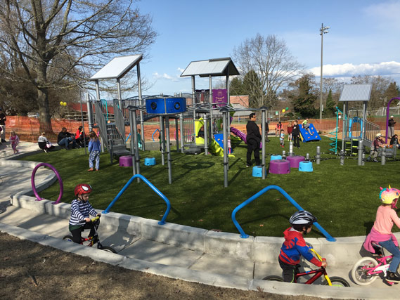 High Point Community Center renovated play area