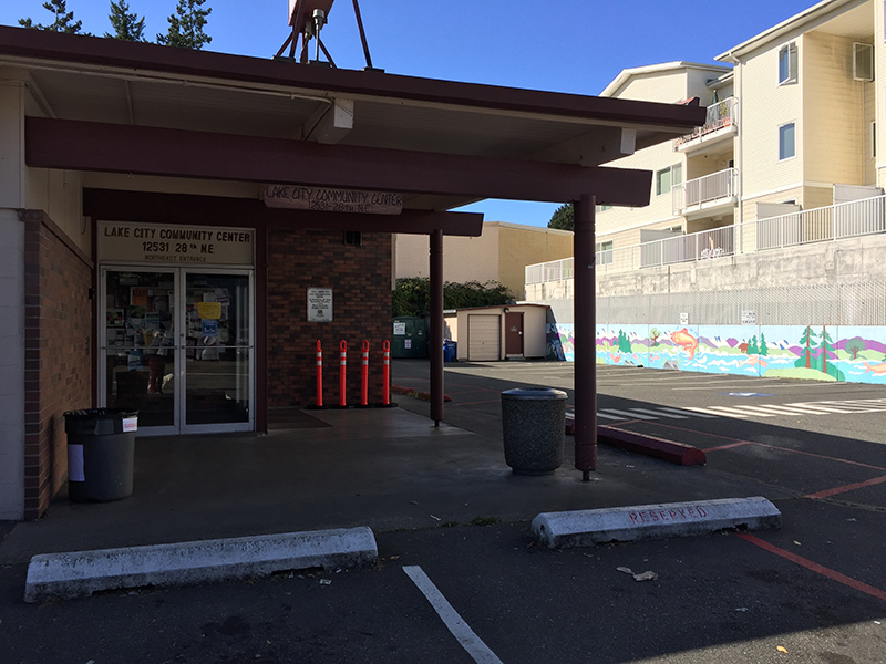 Lake City Community Center entrance