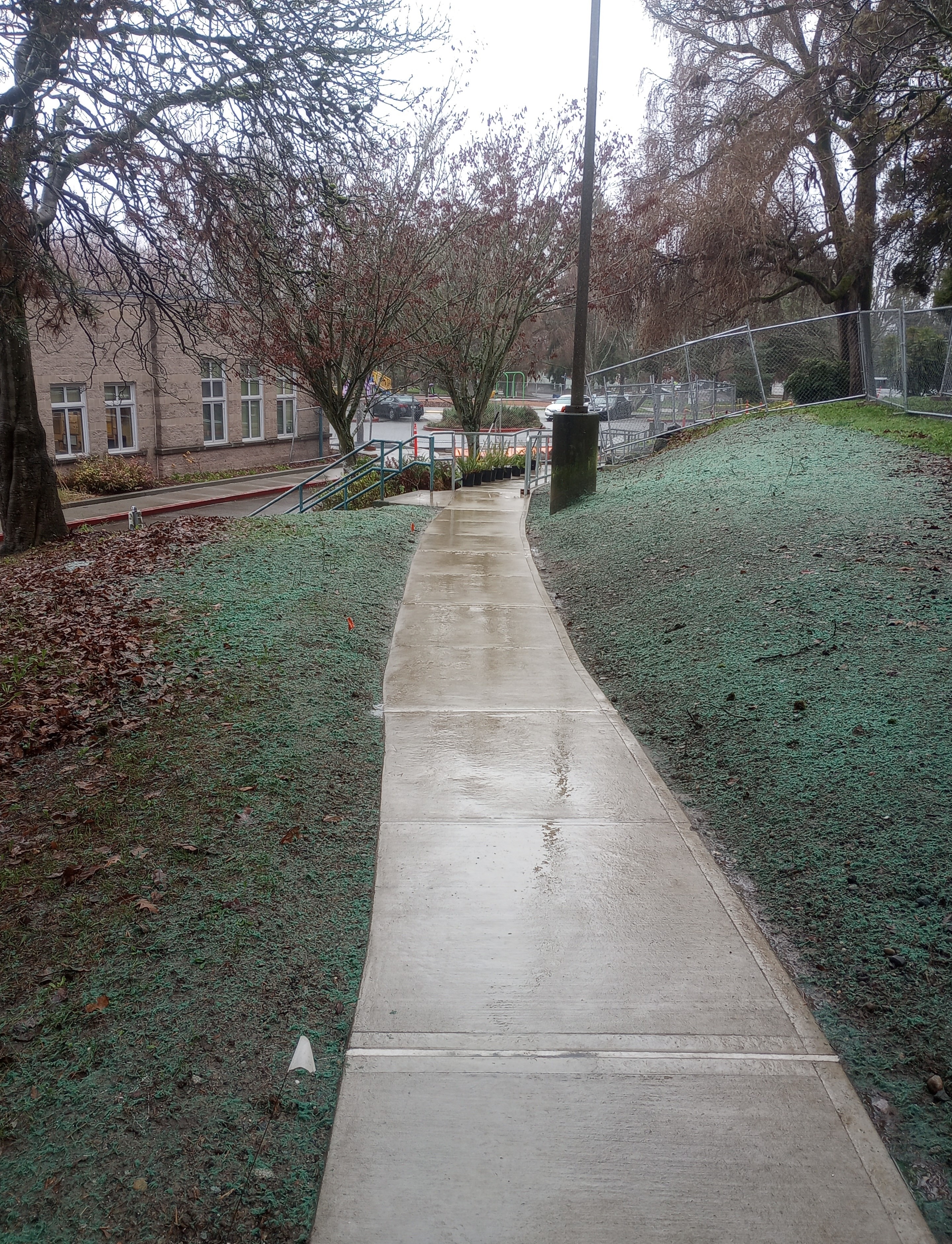 Pathway at Delridge Playfield