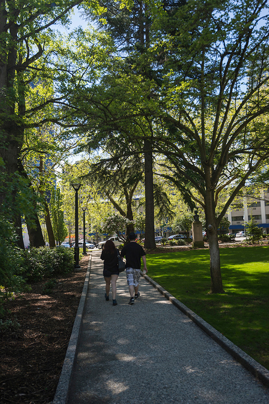 Walking down a path - photo by TIA International Photography