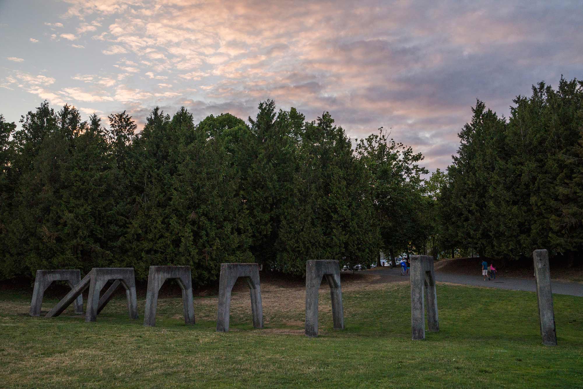 Gas Works Park pillars - Photo by TIA International Photography