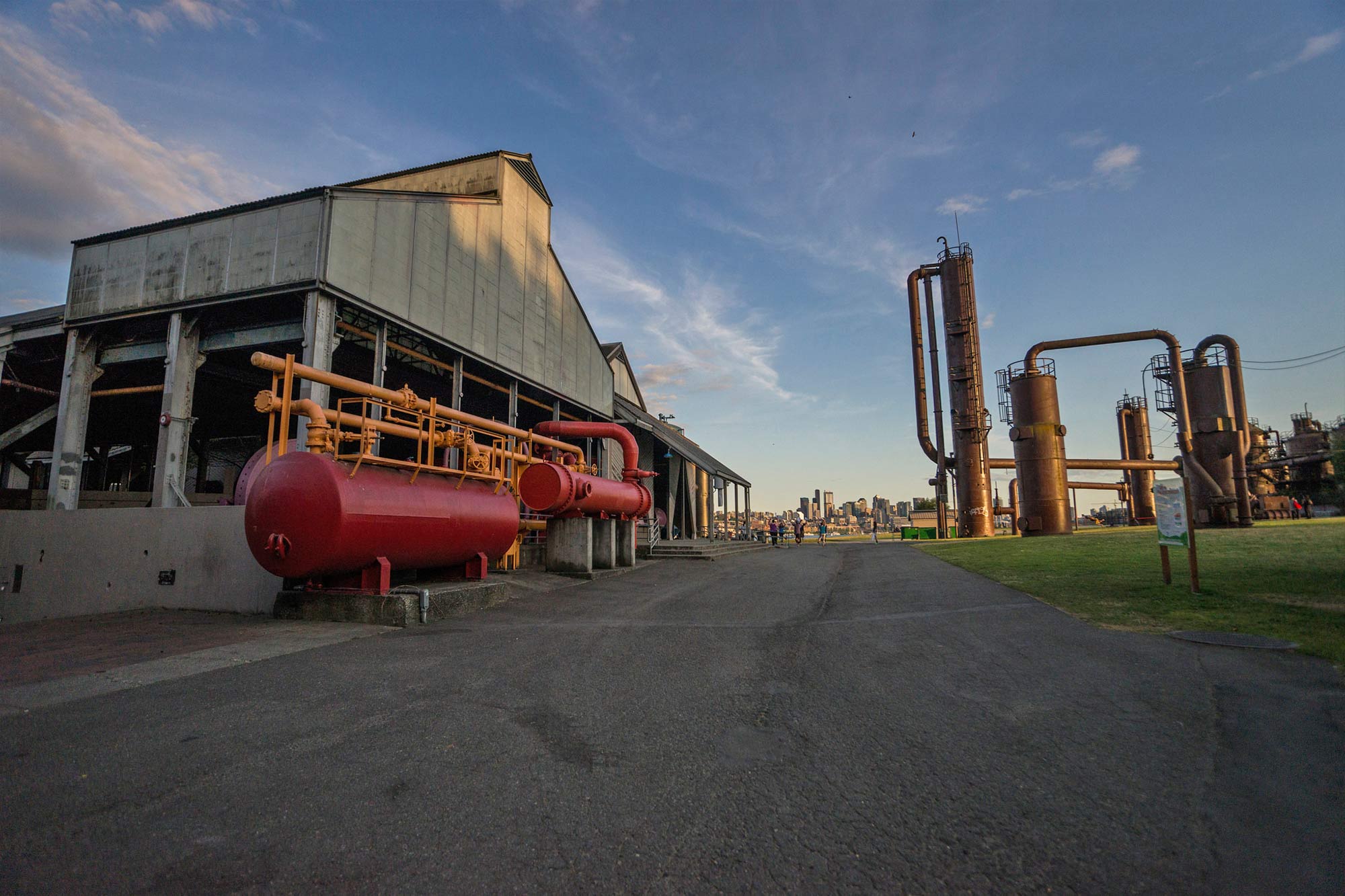 Gas Works Park house and workings - Photo by TIA International Photography