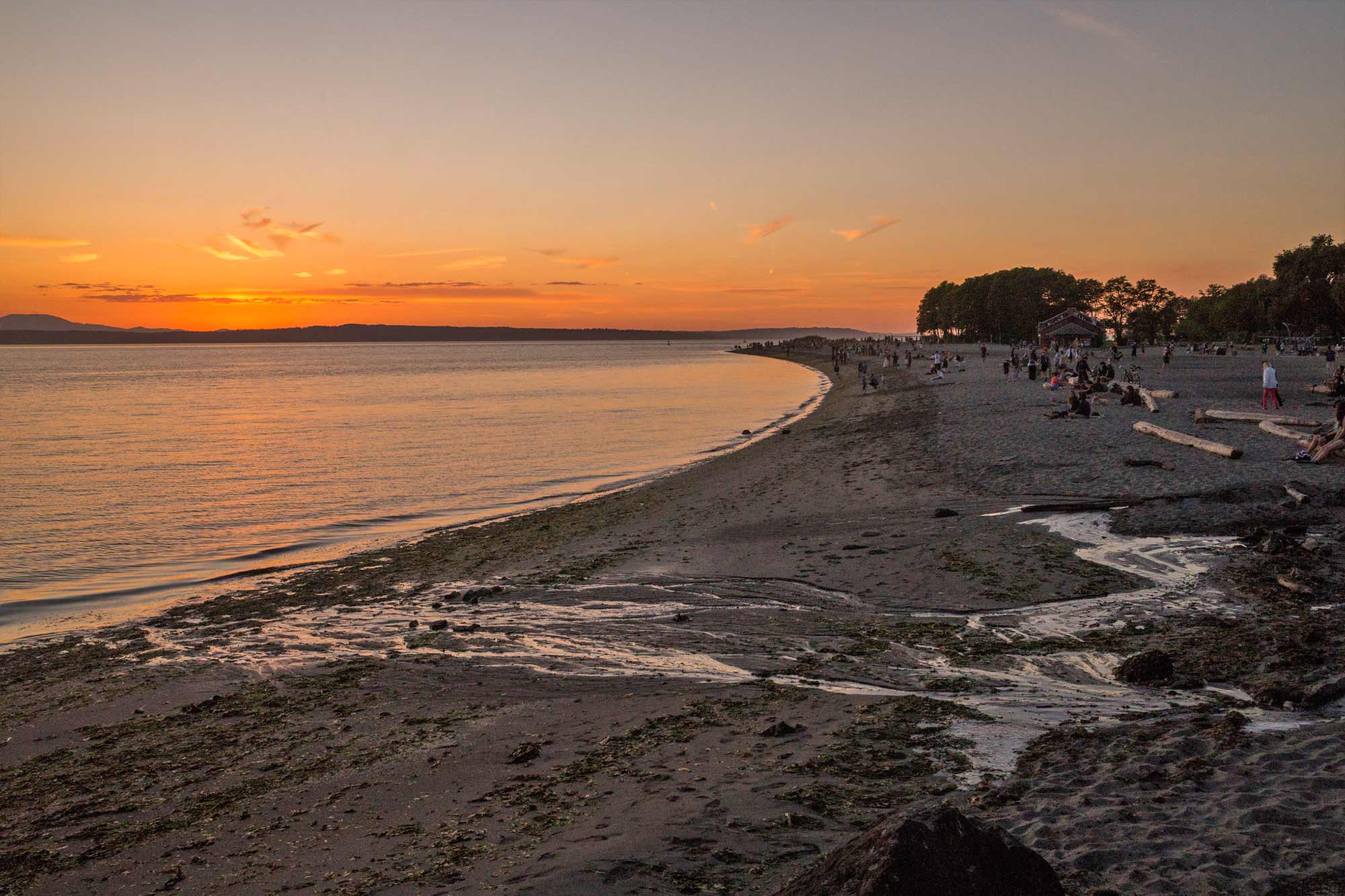 Golden Gardens Park beach - Photo by TIA International Photography