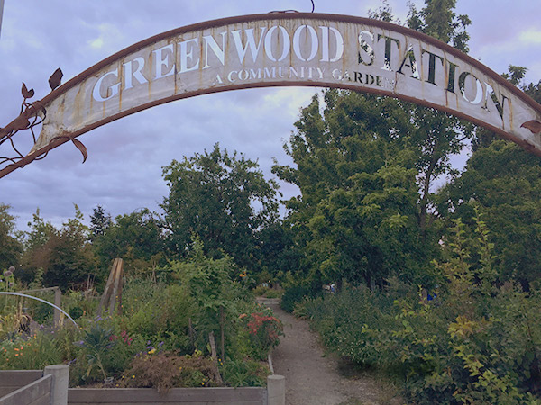 Greenwood Park P-Patch Sign