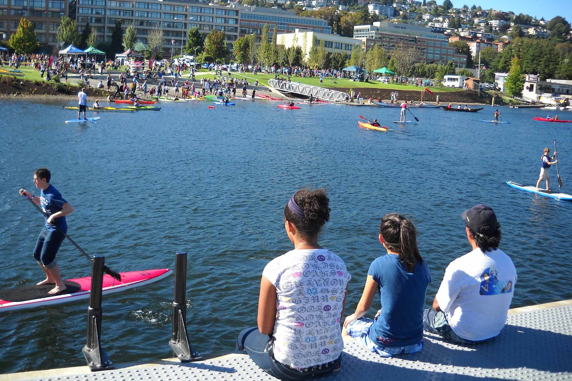 Lake Union Park shoreline - Photo by TIA International Photography