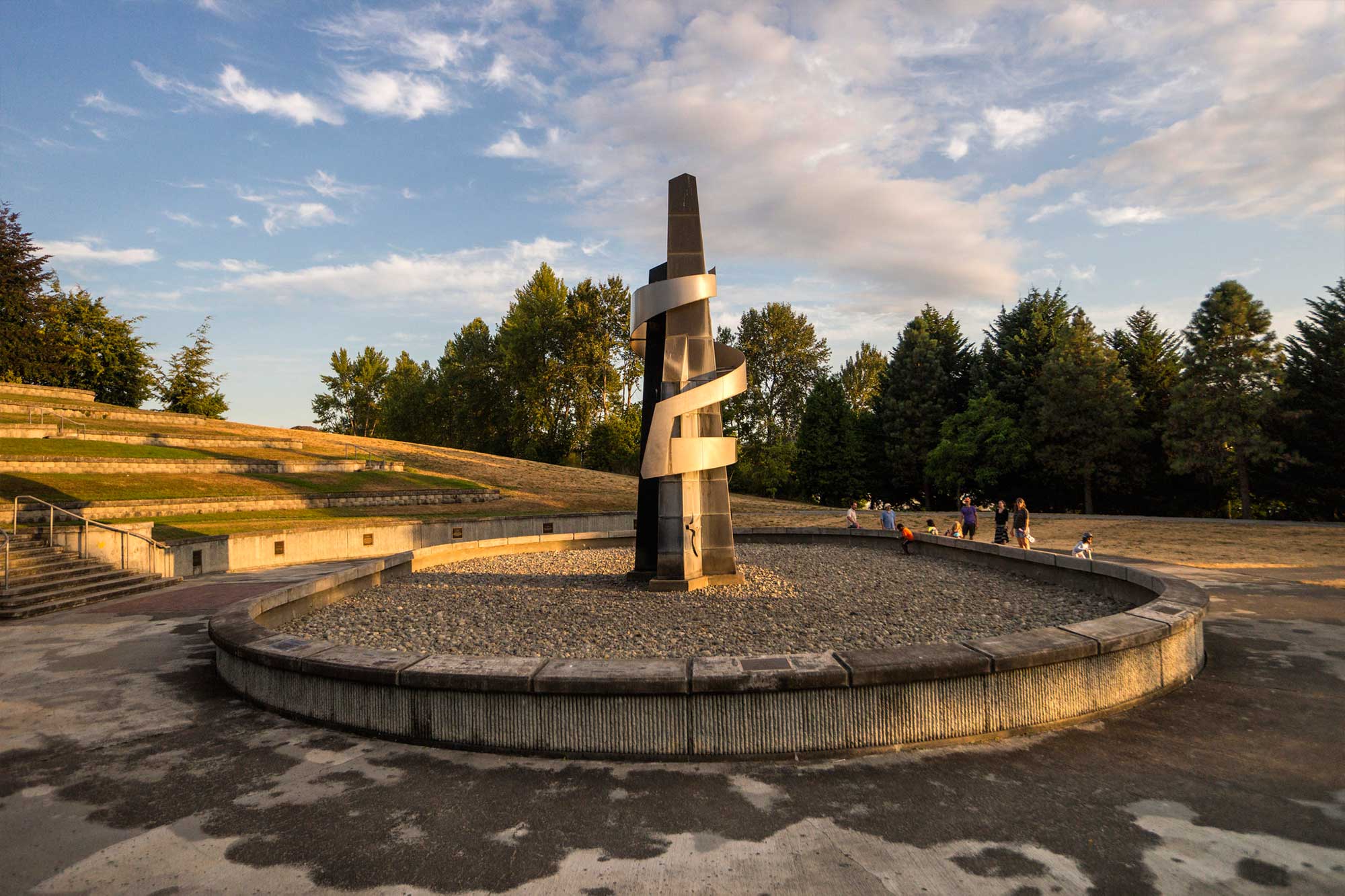 Martin Luther King JR Memorial sculture and plaza - Photo by TIA International Photography