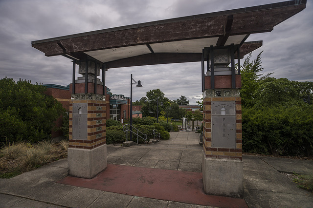 Miller Playfield entrance