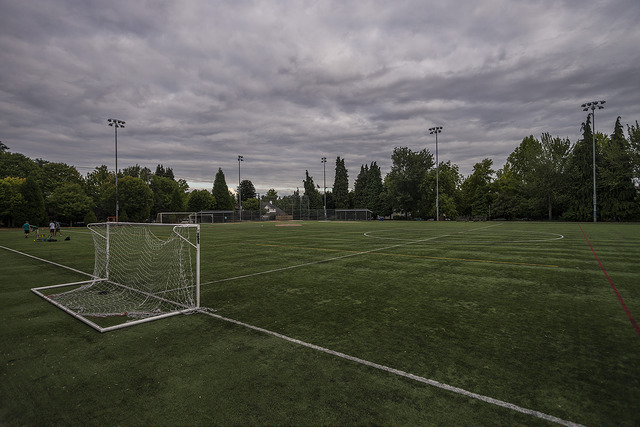 Miller Playfield soccer field