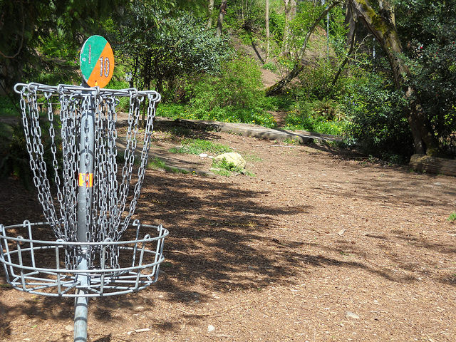 Mineral Springs frisbee golf course