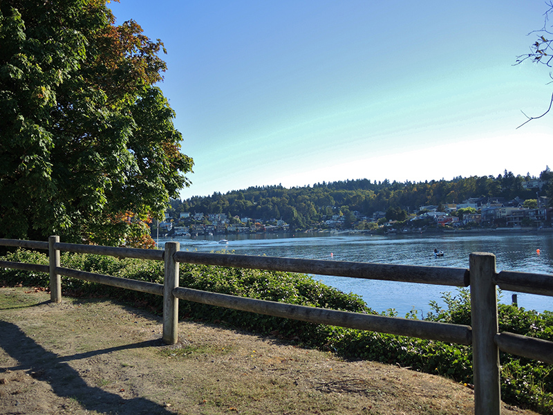 Northwest 60th Viewpoint fence and views