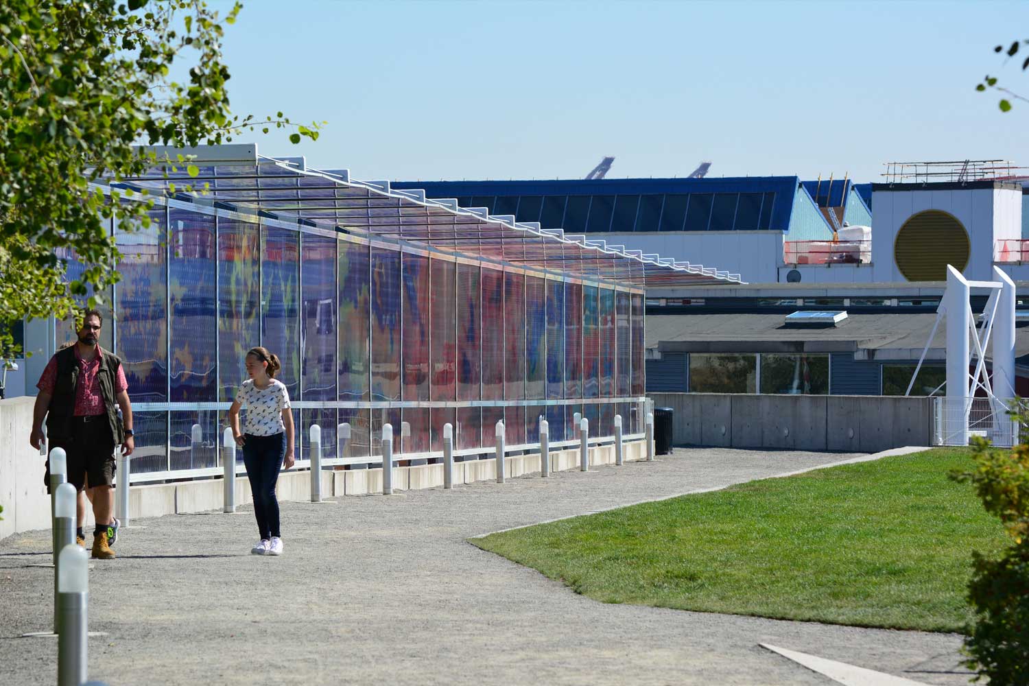 Olympic Sculpture Park pathway and bridge  - Photo by Futoshi Kobayashi