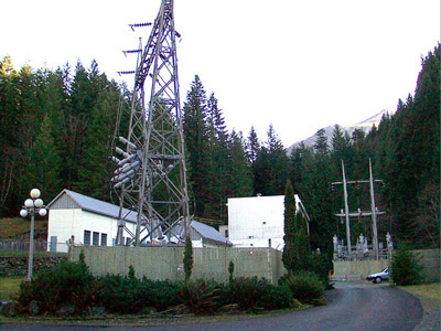 Cedar Falls Area: Seattle City Light's Cedar Falls Power Plant once supplied 100% of Seattle's electrical needs. Now it barely meets 1.5% of the power needs for the City of Seattle.