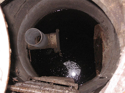 A detention system is a large pipe or vault that holds rainwater on the property and then allows water to flow slowly through a &ldquo;flow control structure.&rdquo;