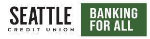 Seattle Credit Union logo with text Banking for All