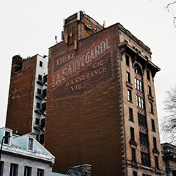 6 story brick building