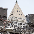 Demolition reveals a new view of Smith Tower.